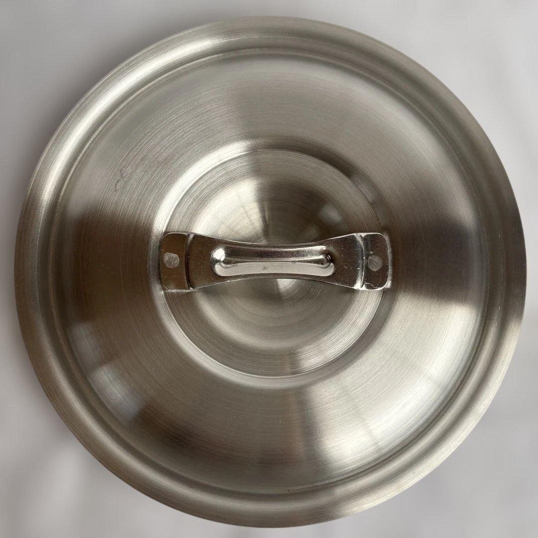 アルミ厚板鍋２１cm片手 底厚３.０mm・容量４.０ℓ