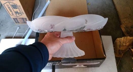 昭和レトロ　アンティーク　　食器　ガラス　陶器　皿　フルーツ皿　ケーキ皿