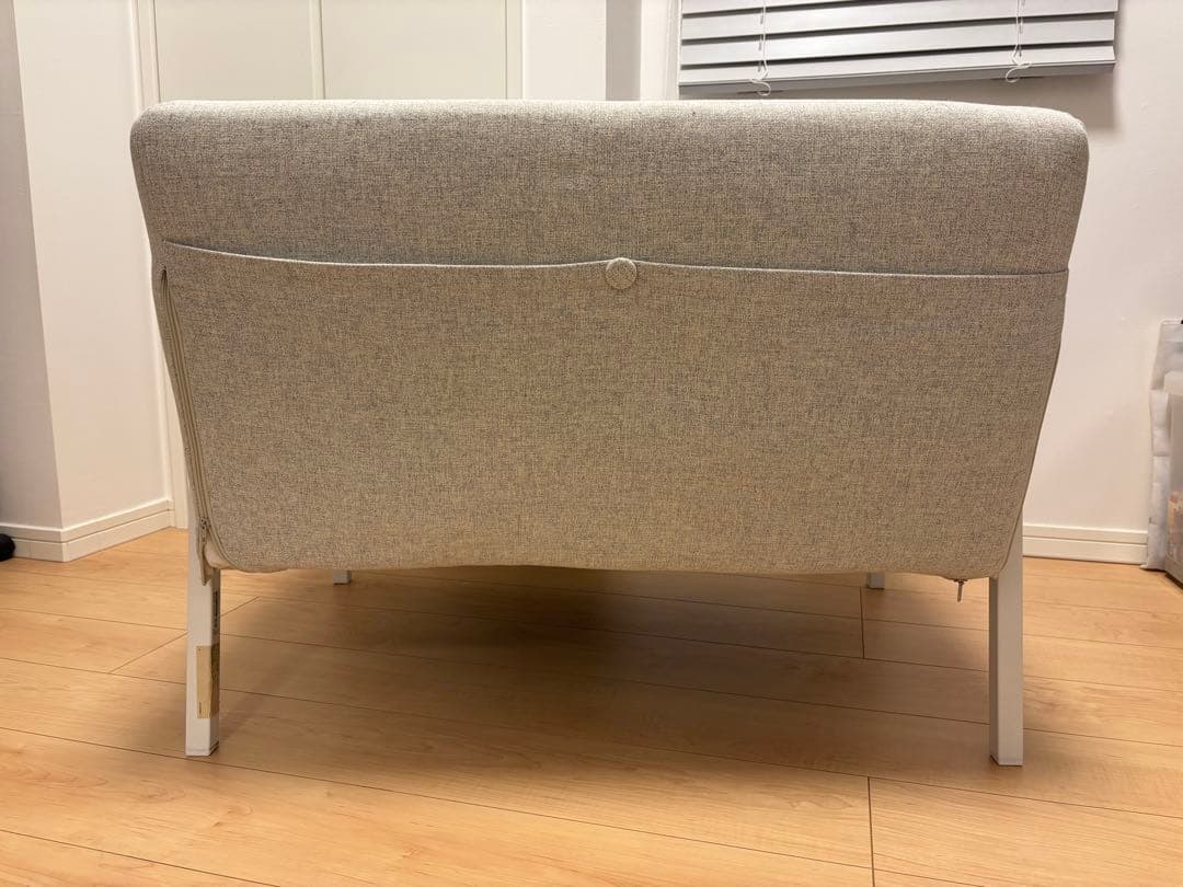IKEA 1人掛けソファ　KOARP ライトグレー