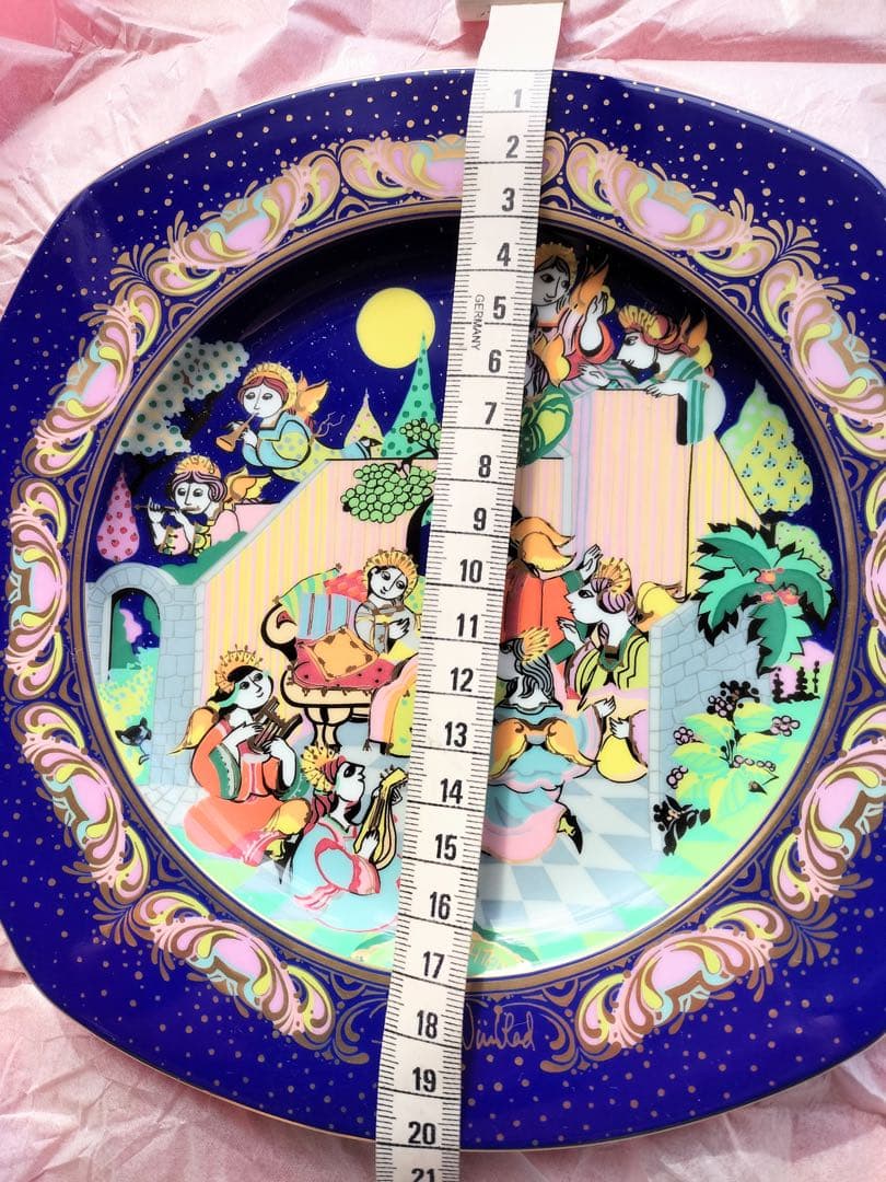 ビヨン ヴィンブラッド クリスマスプレート　22CM 03 新品