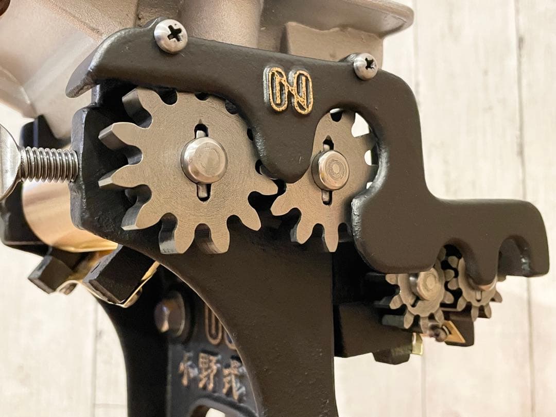 小野式製麺機【2510-08】説明書コピー.トラブル予防運用ガイド.麺帯ハンガー