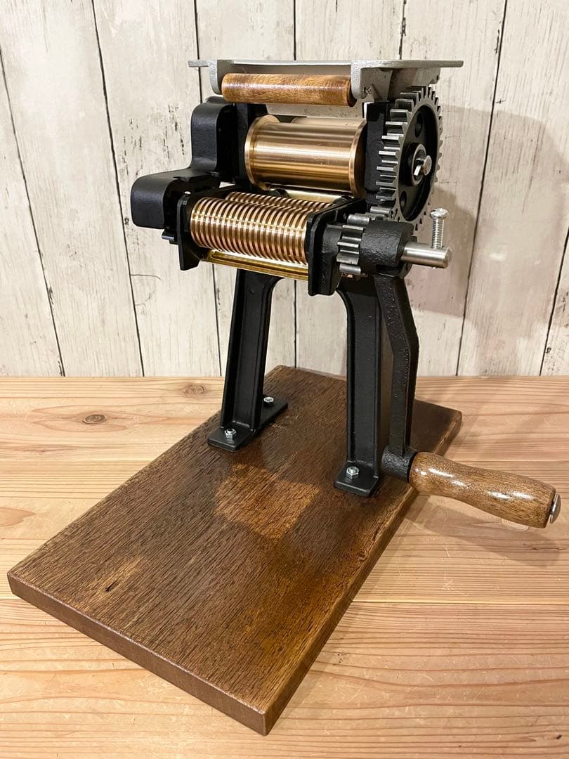 小野式製麺機【2510-08】説明書コピー.トラブル予防運用ガイド.麺帯ハンガー