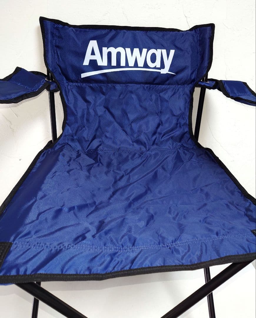 アムウェイAMWAY折り畳みディレクターズチェアアウトドアキャンプ登山