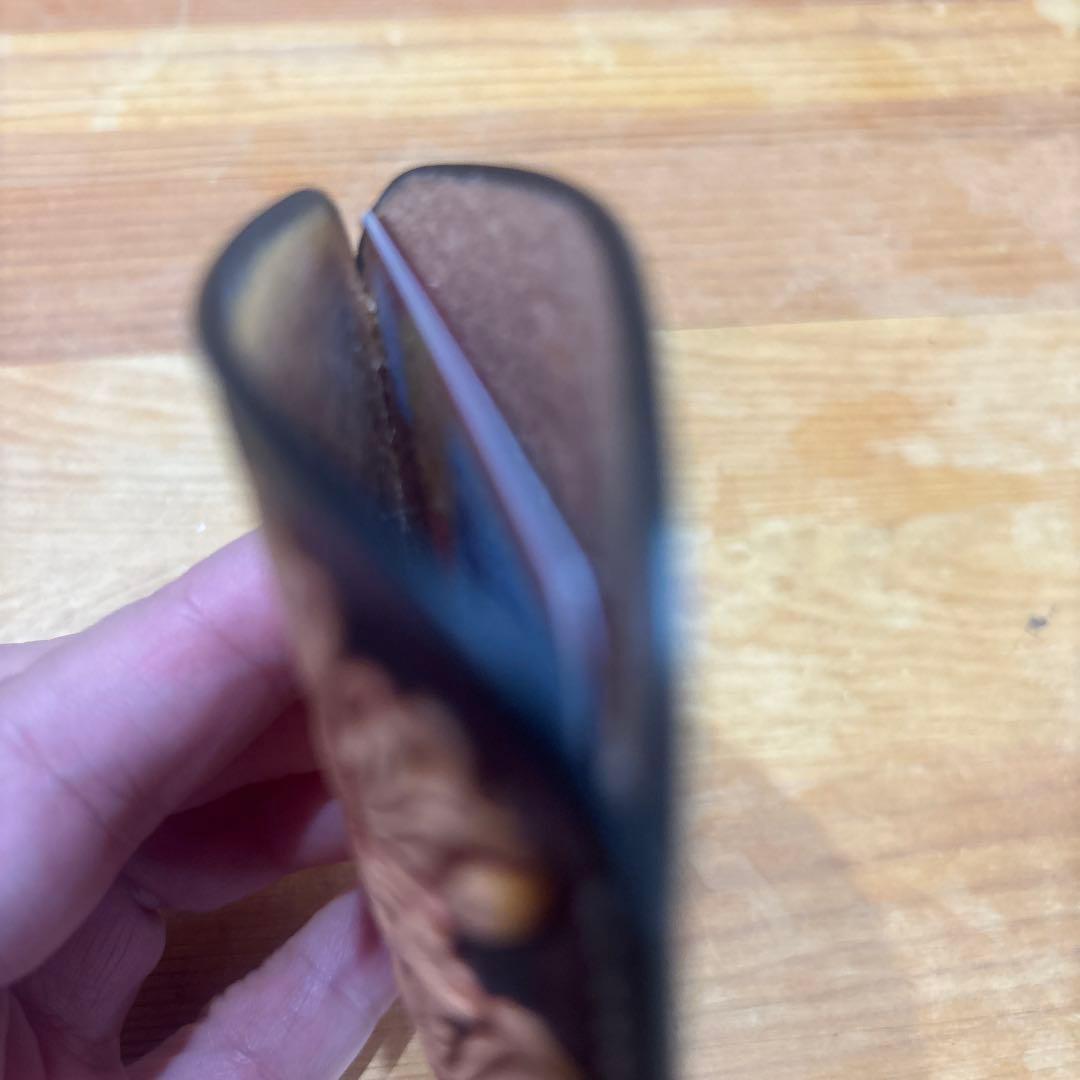 レザークラフト　名刺入れ