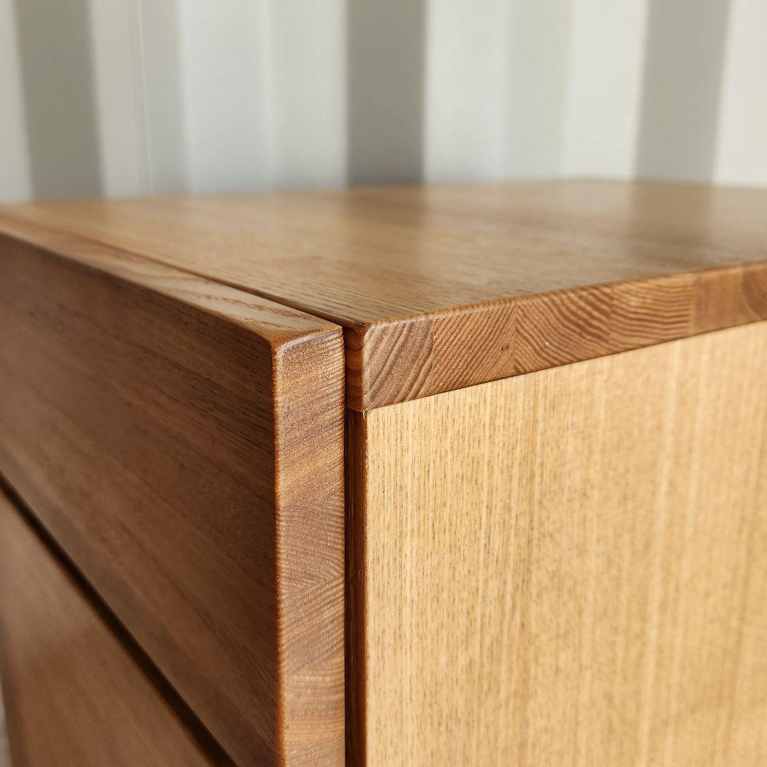 廃盤モデル　無印良品 木製 デスクキャビネット タモ材　➁