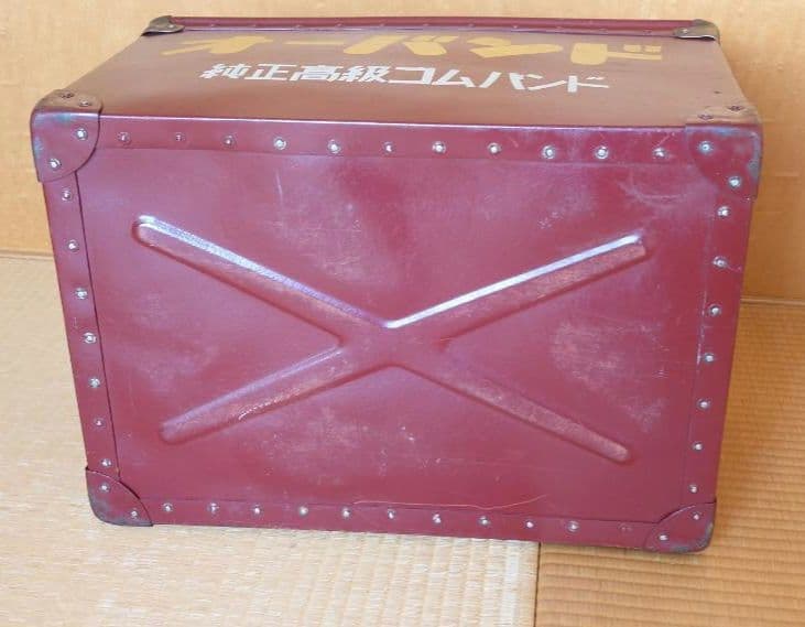 きれい ボテ箱 オーバンド （スーパーカブ等に） 昭和レトロ - メルカリ