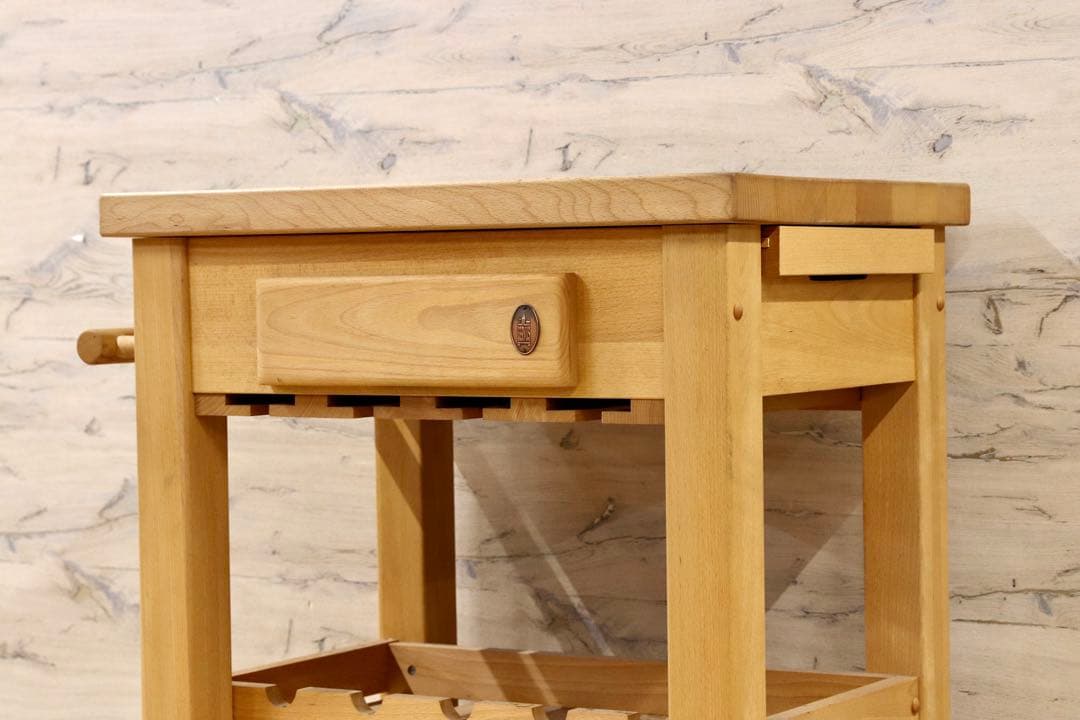 GMHS457○SERVUS ワインラック キャスターラック イタ