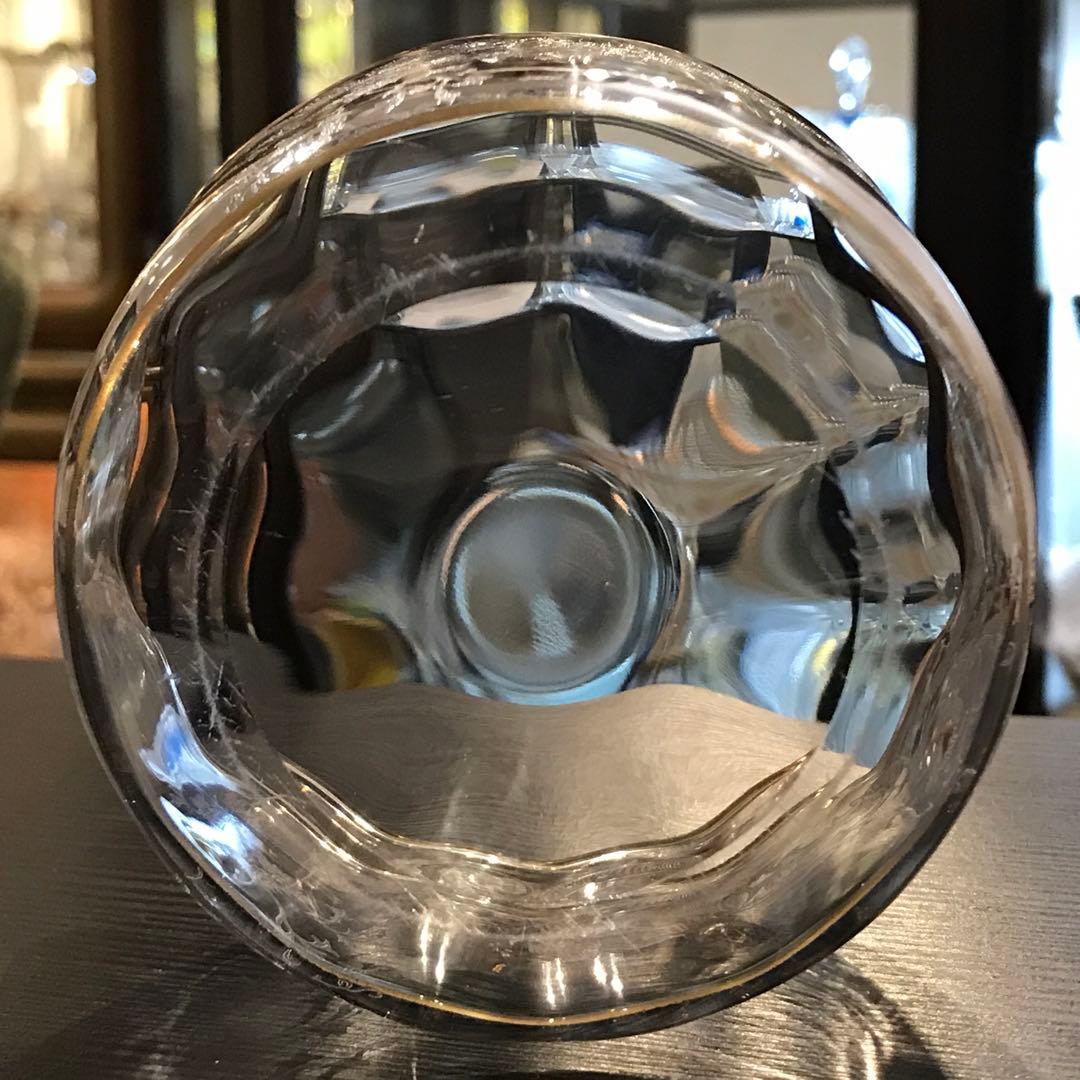 極稀少サンルイSt Louis★クレオCleoクリスタルシュガーボウル★金彩装飾