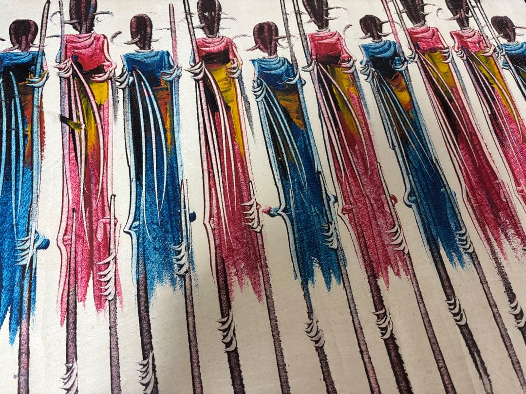 マサイ族の絵 - メルカリ