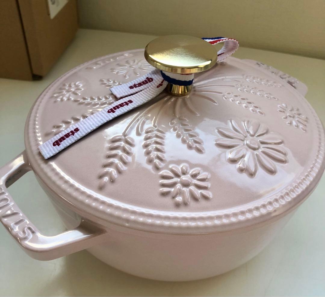 【新品】ストウブ Wa-NABE S マーガレット ソルベローズ 生涯保証付