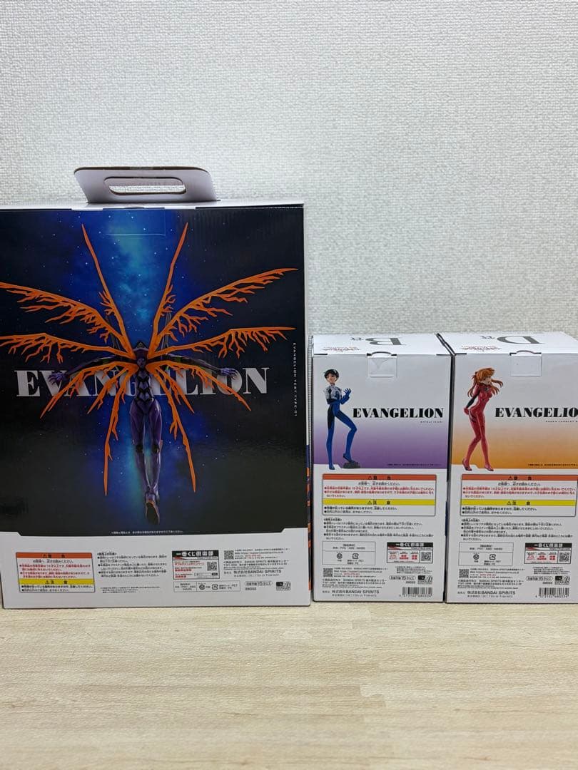 エヴァンゲリオン 一番くじ Ｂ・Ｄ・ラストワン賞セット