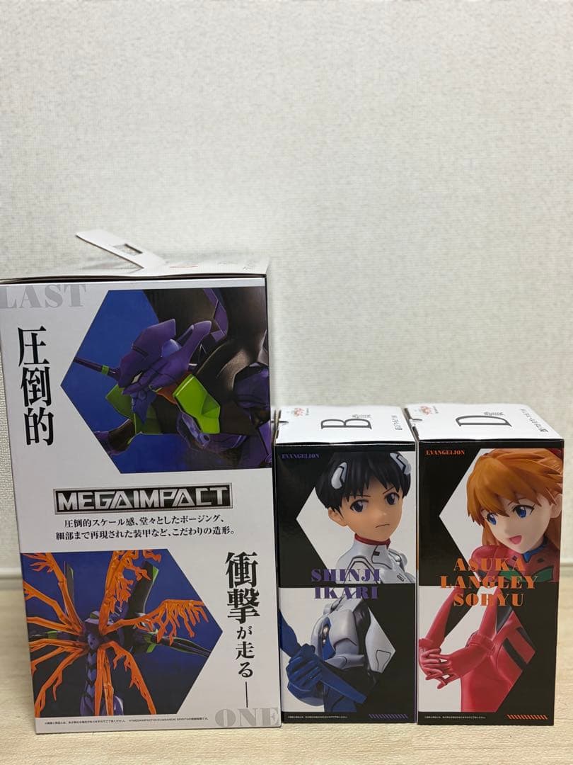 エヴァンゲリオン 一番くじ Ｂ・Ｄ・ラストワン賞セット