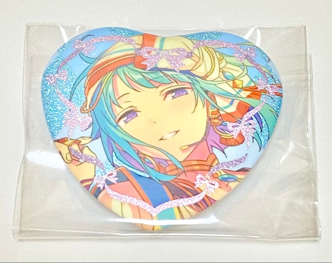 あんさんぶるスターズ！ あんスタ ラメキラハートカンバッジ
