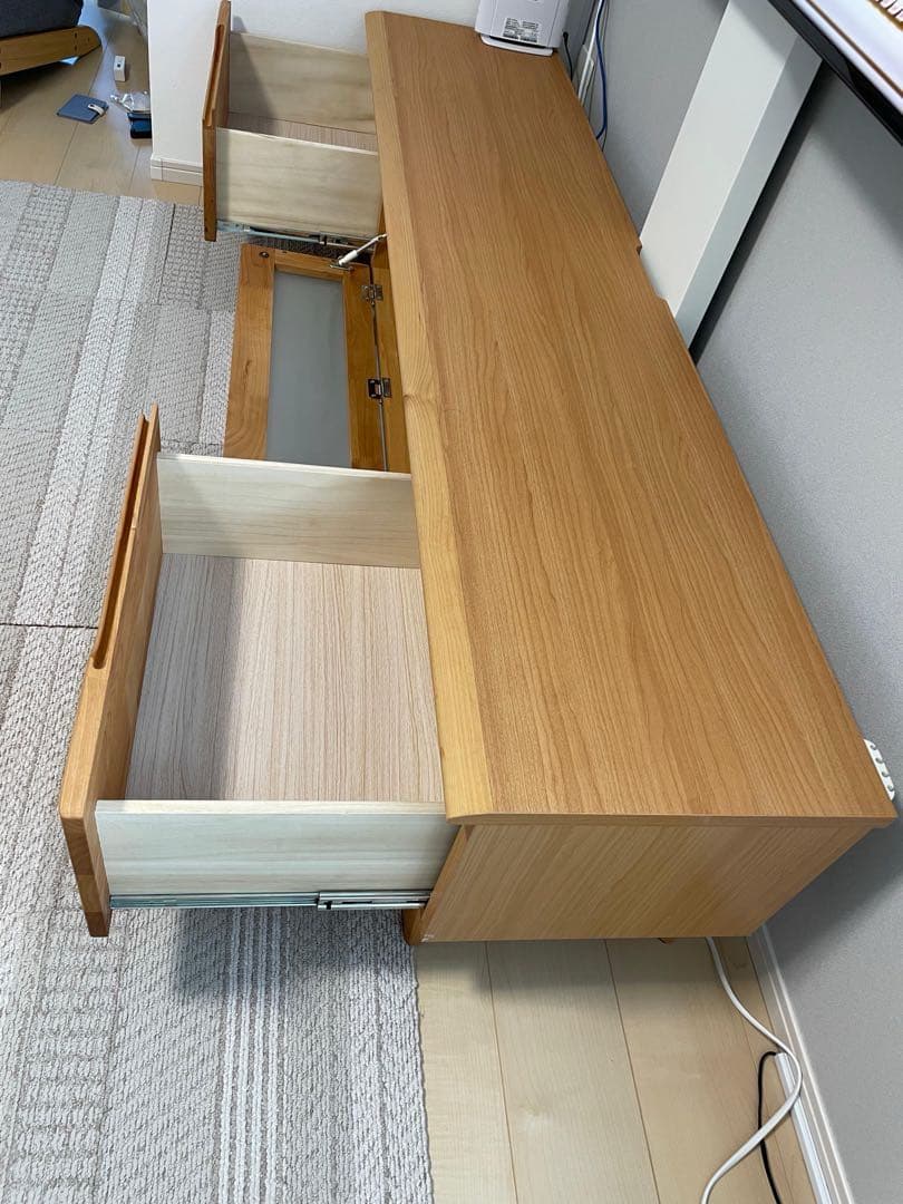 ニトリ　テレビボード　180 ローボード　テレビ台　Nアルナス