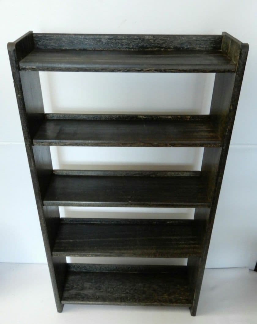 【昭和レトロ アンティーク】ブックシェルフ 本棚 五段