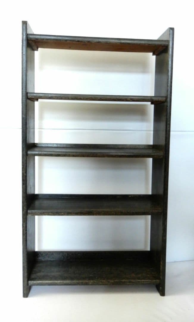 【昭和レトロ アンティーク】ブックシェルフ 本棚 五段