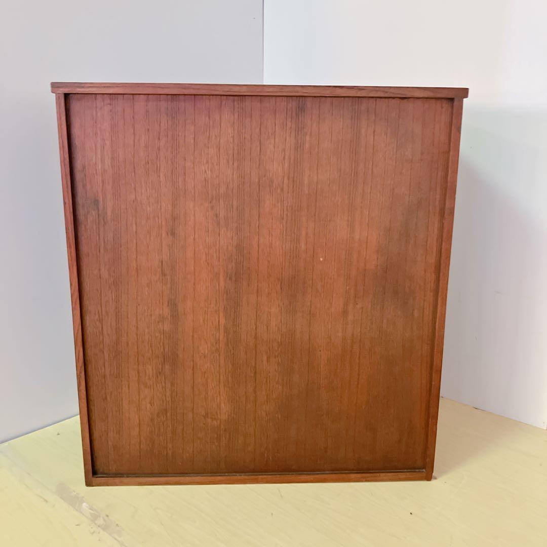 電話台　FAX台　キャビネット　12引き出し　2トビラ　サイドチェスト