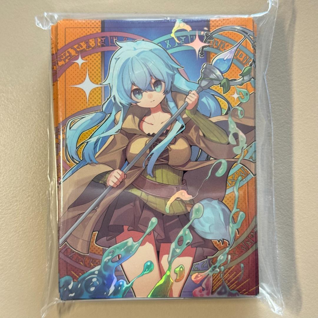 Ys63d 清冽 水霊使いエリア 60枚 遊戯王 カードスリーブ プロテクター