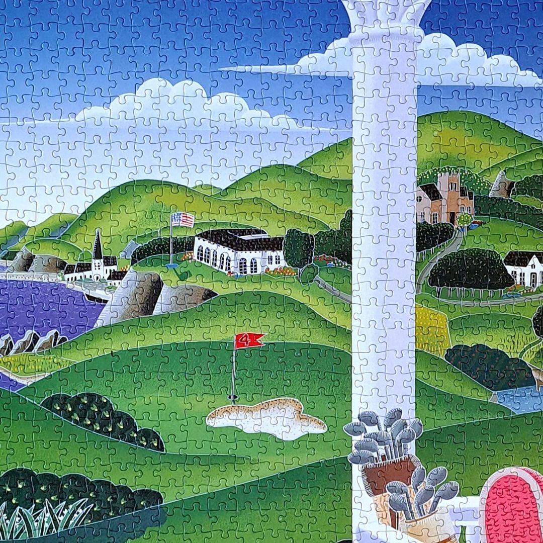 【希少】 トーマスマックナイト 2000ピース シーサイドゴルフ ジグソーパズル