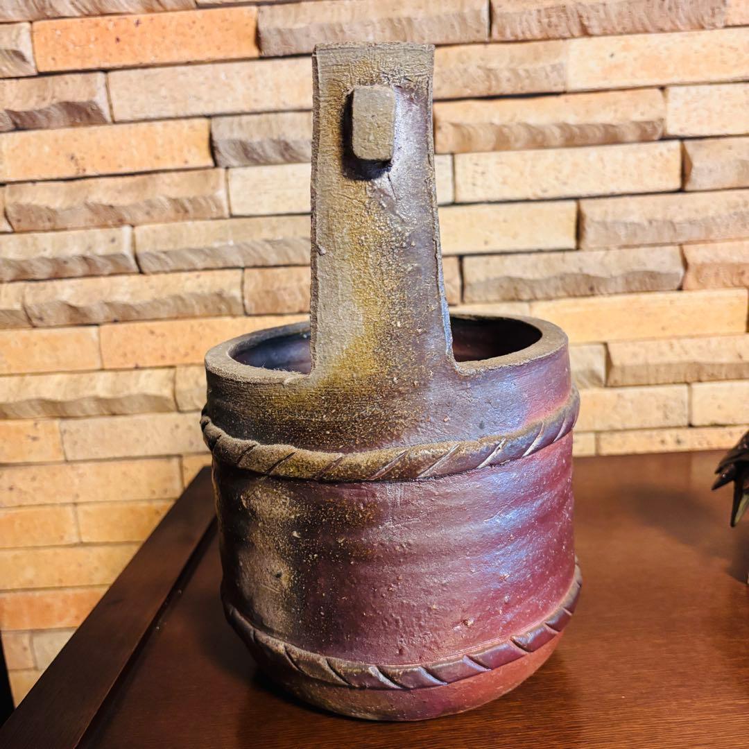 飾り棚　木製　朝鮮棚　四方棚　本棚　オーブンシェルフ 茶棚　壺　ダークブラウン