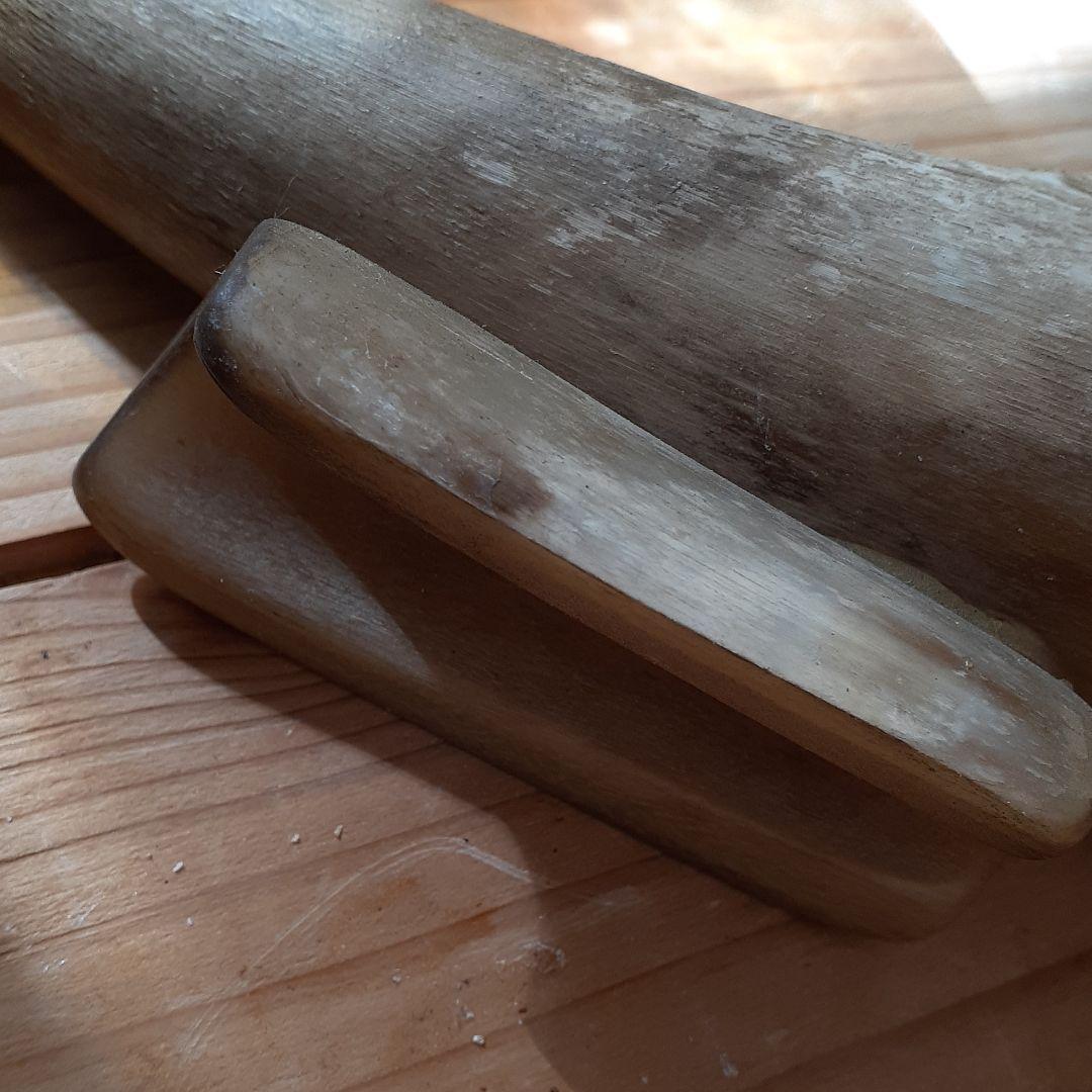 昭和骨董品 水牛の角 オブジェ 花瓶 アートフラワー - メルカリ