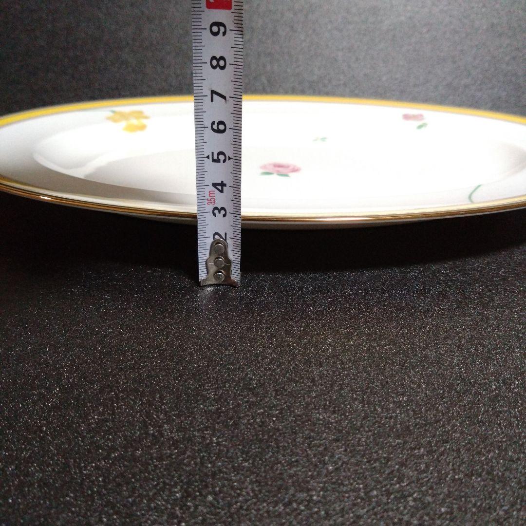 未使用 ノリタケ ヴィヴィッド ソロボーン オーバルプレート　お祝い　希少品