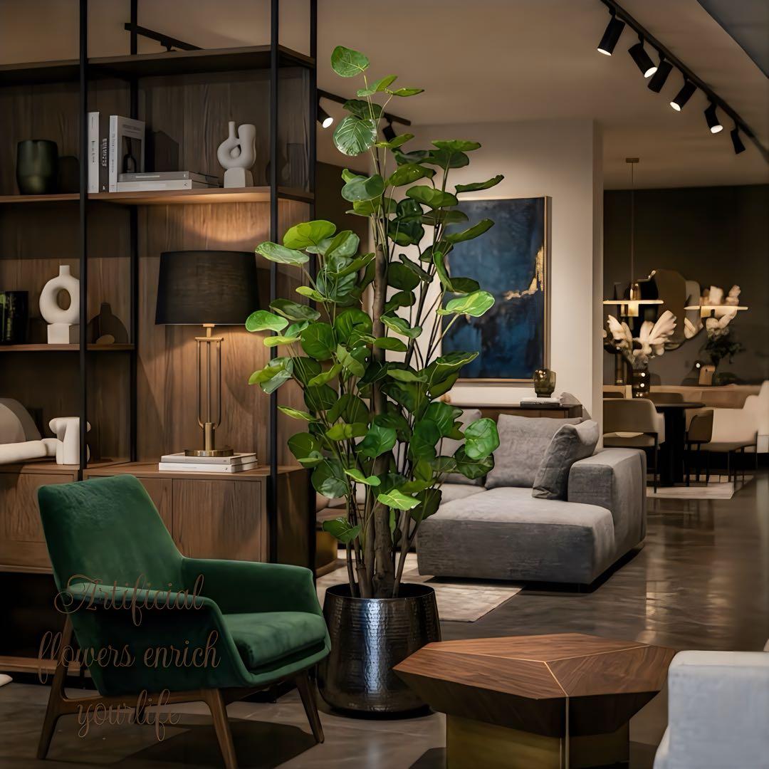 光触媒　人工観葉植物　ウォールグリーン　フェイクグリーン　ポリシャスフリス130