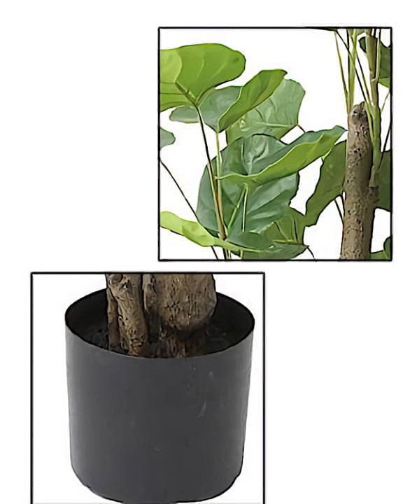 光触媒　人工観葉植物　ウォールグリーン　フェイクグリーン　ポリシャスフリス130