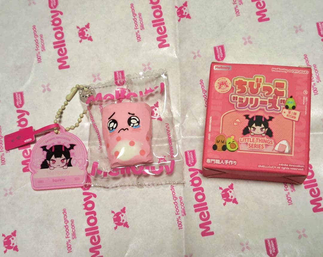 Mellojoy スクイーズ ちびっこシリーズ ミニタピオカミルクティー