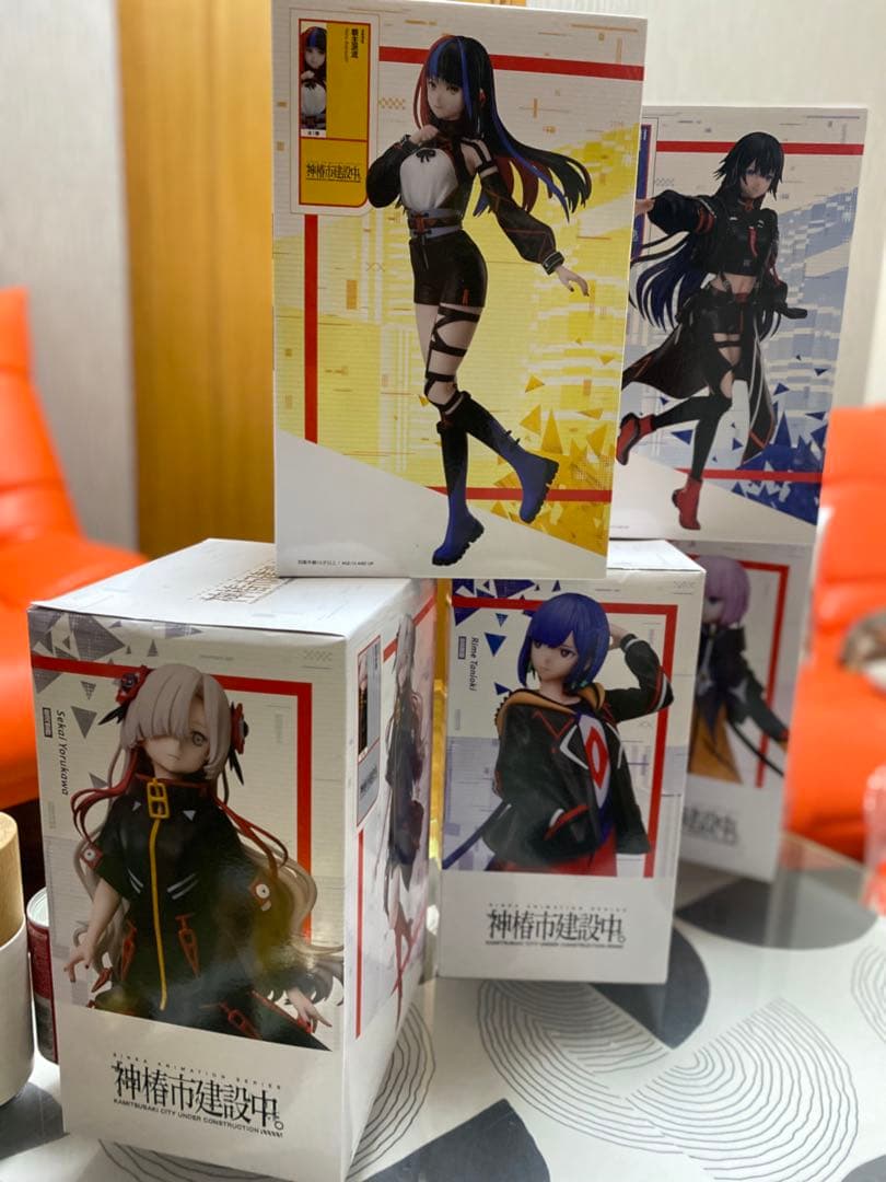神椿市建設中。 フィギュア 5体セット 新品未開封