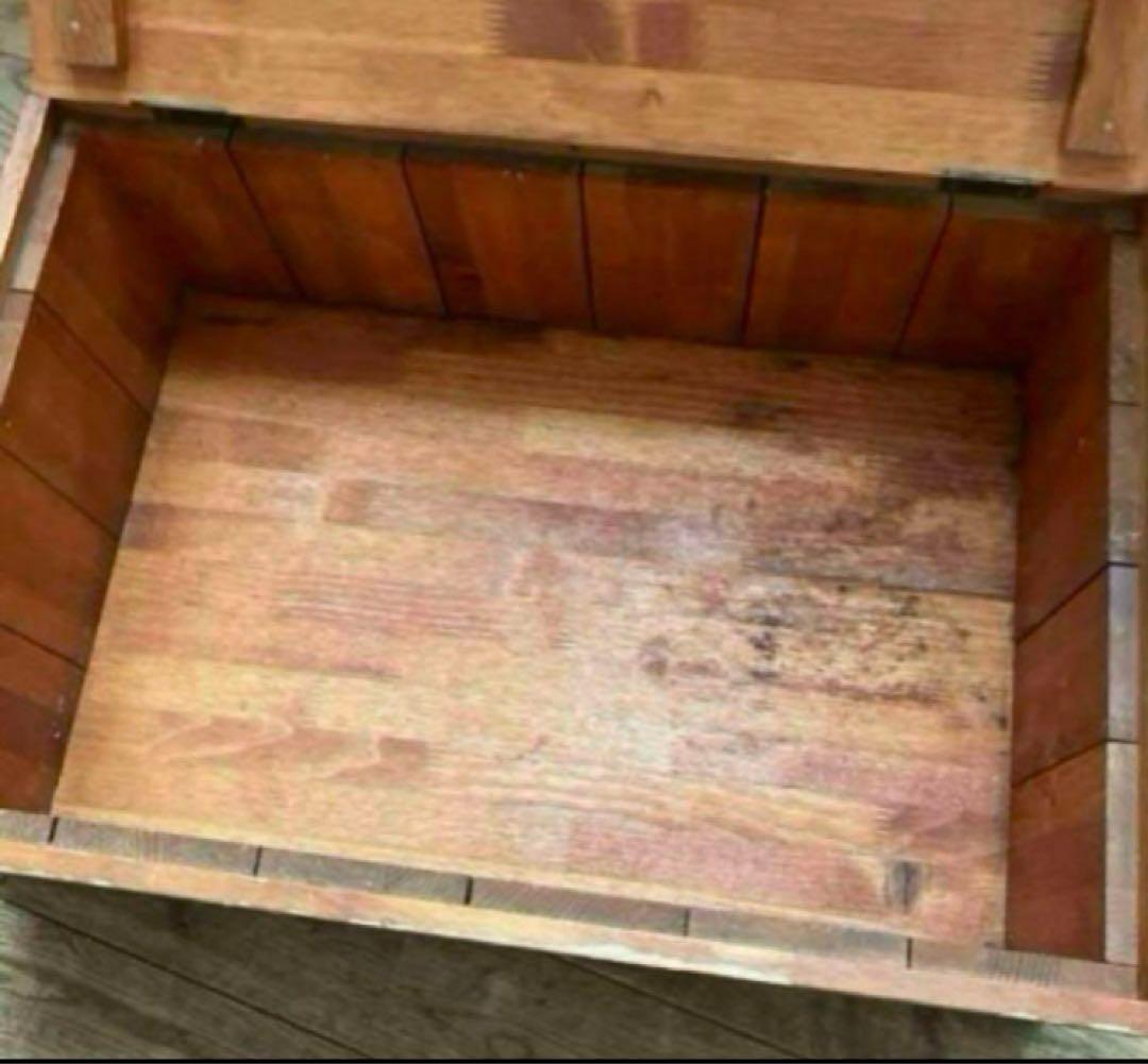 値下げしました！木箱　used ⭐︎アンティーク.収納.インテリア　訳あり