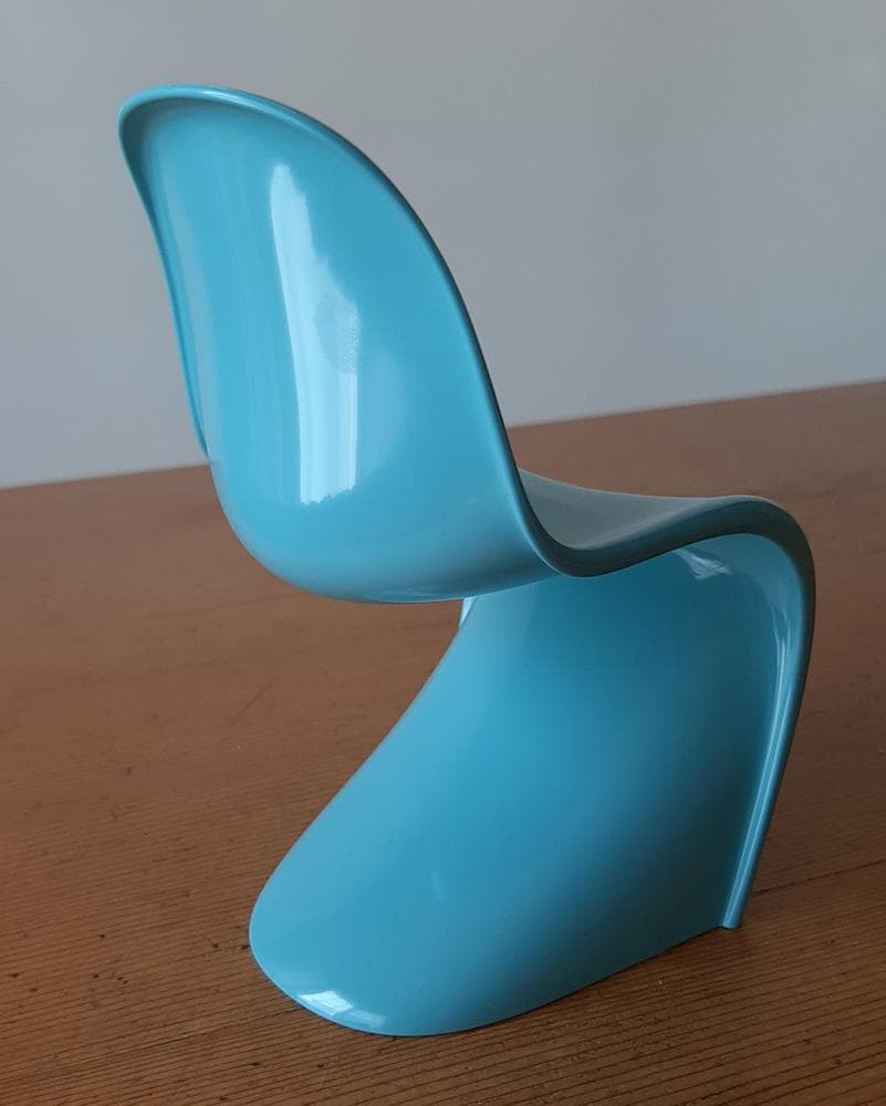 vitra ミニチュア パントンチェアー（サックスブルー）