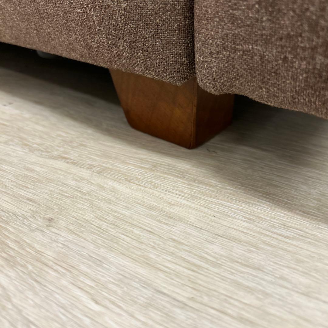 九州限定☆ソファベッド 収納庫付 ソファ シングルベッド ブラウン 開梱設定配送