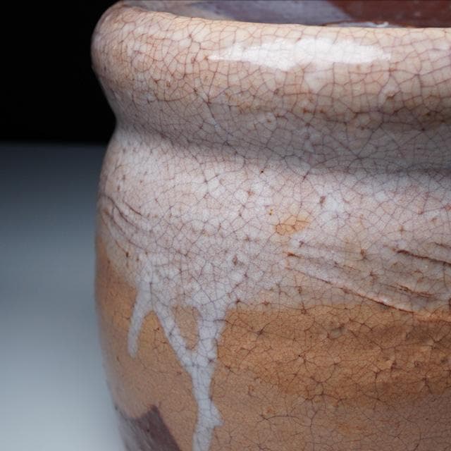 岡田裕 萩耳付水指 共箱 茶道具 陶芸 おかだゆう - メルカリ