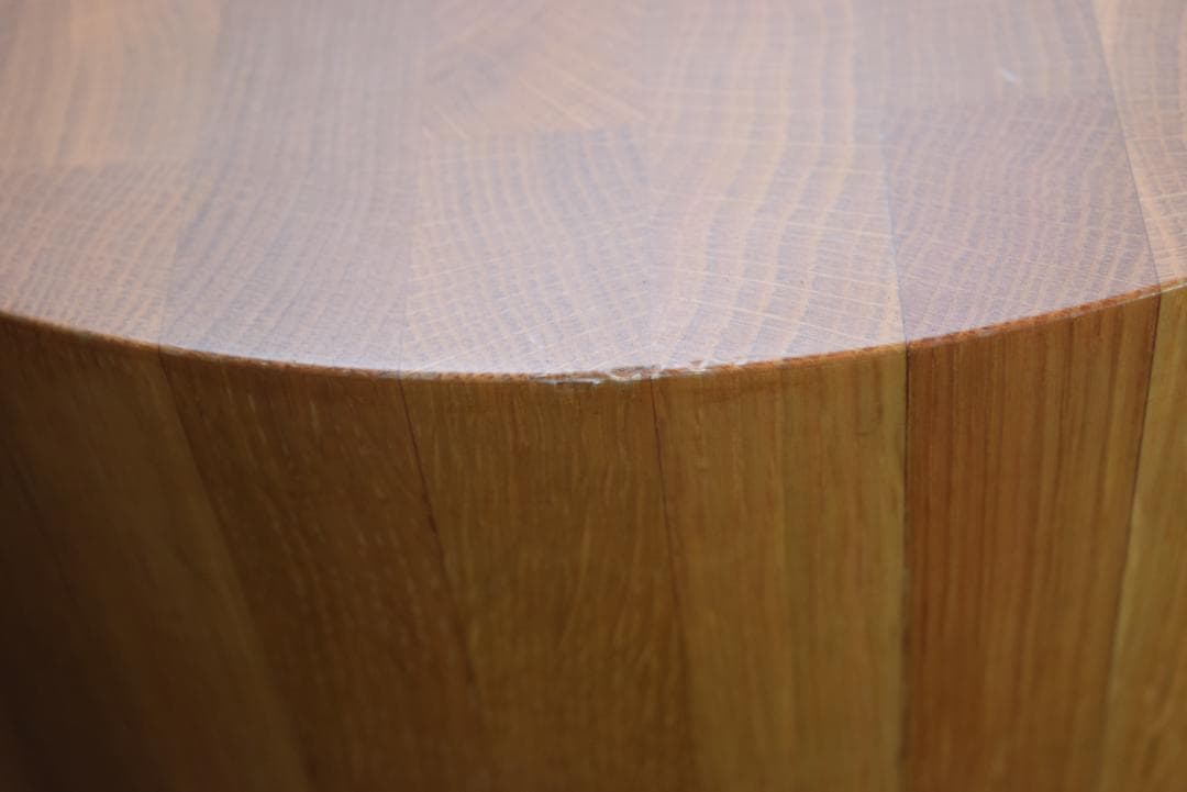 IDEE/イデー チェス サイド テーブル ラウンドb ホワイトオーク