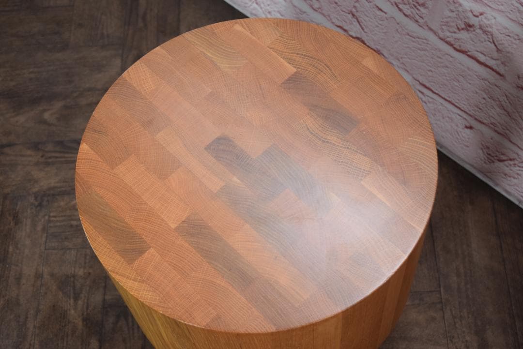 IDEE/イデー チェス サイド テーブル ラウンドb ホワイトオーク