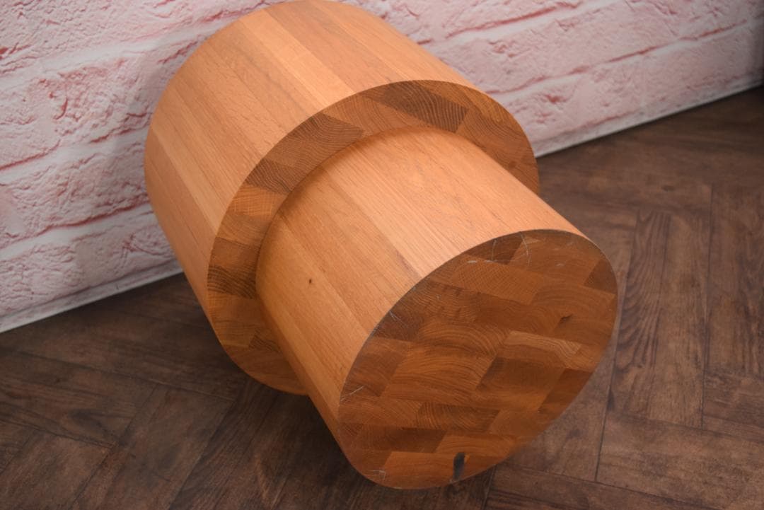 IDEE/イデー チェス サイド テーブル ラウンドb ホワイトオーク