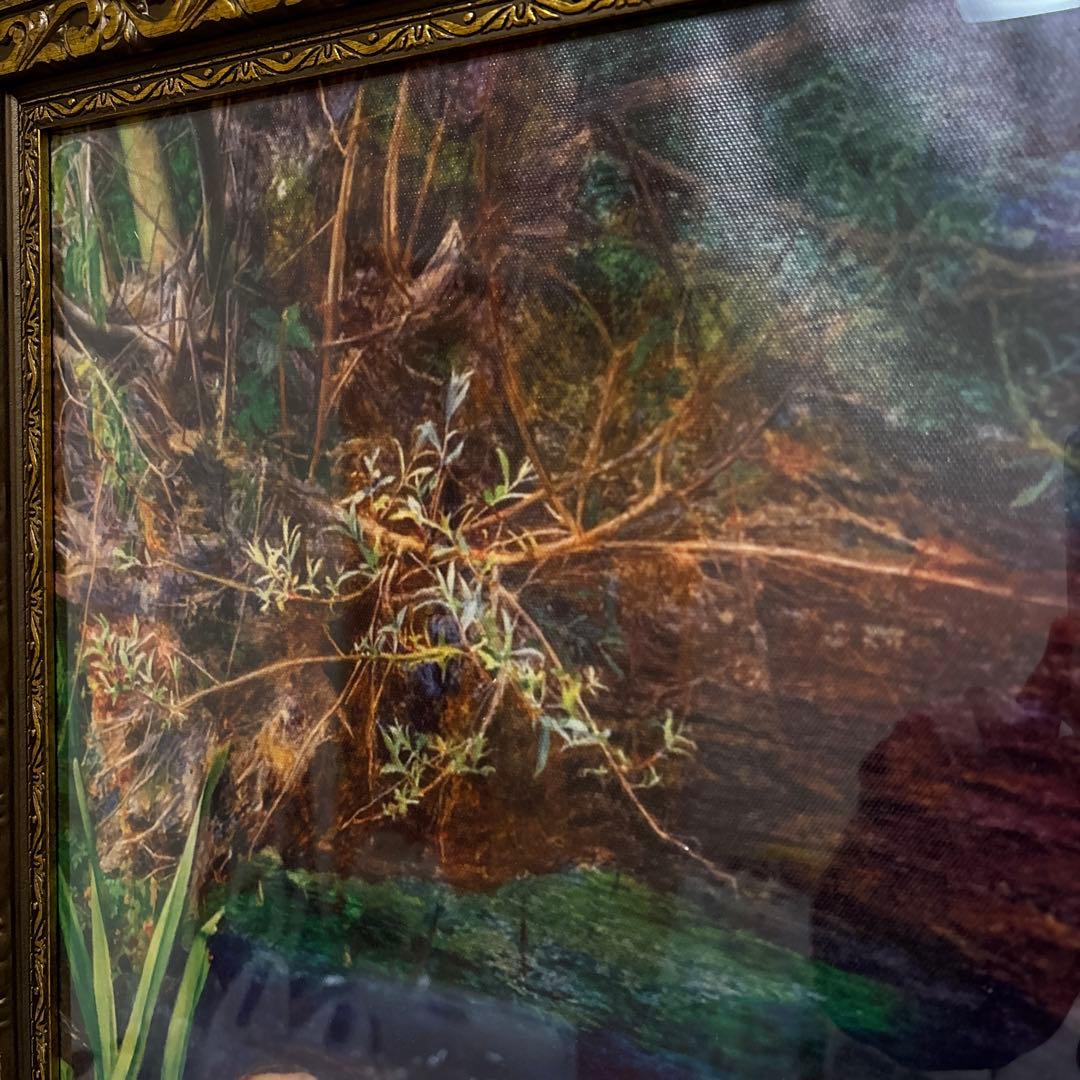 オフィーリア ミレイ 油彩画 額装品 アート - メルカリ