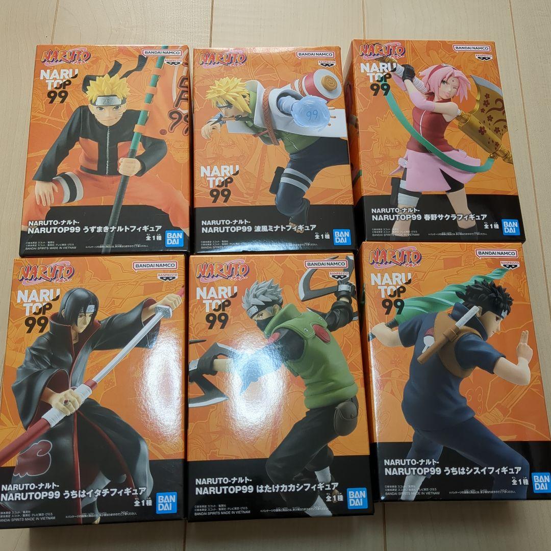 NARUTO TOP 99 アクションフィギュア 6体セット