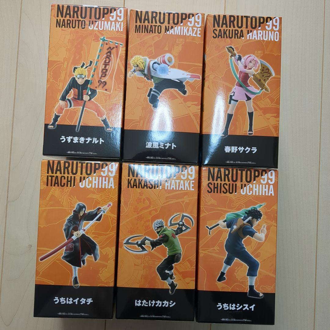 NARUTO TOP 99 アクションフィギュア 6体セット