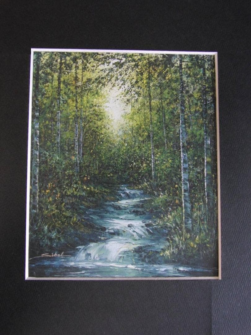 スイベル・ギュレー、【春の交響曲】、希少な額装用画集より、状態良好