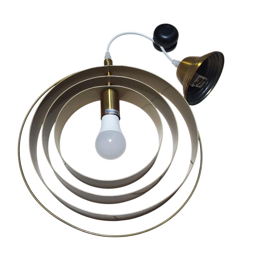 【電球付き】北欧モダン 天体モチーフ 3Dオービット ペンダントライト