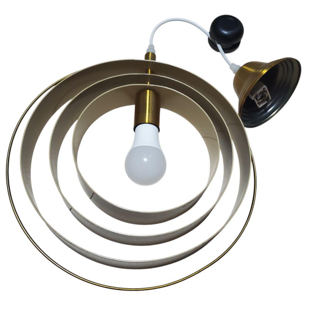 【電球付き】北欧モダン 天体モチーフ 3Dオービット ペンダントライト