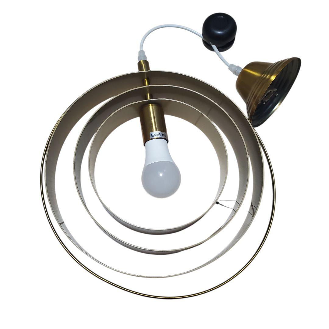 【電球付き】北欧モダン 天体モチーフ 3Dオービット ペンダントライト