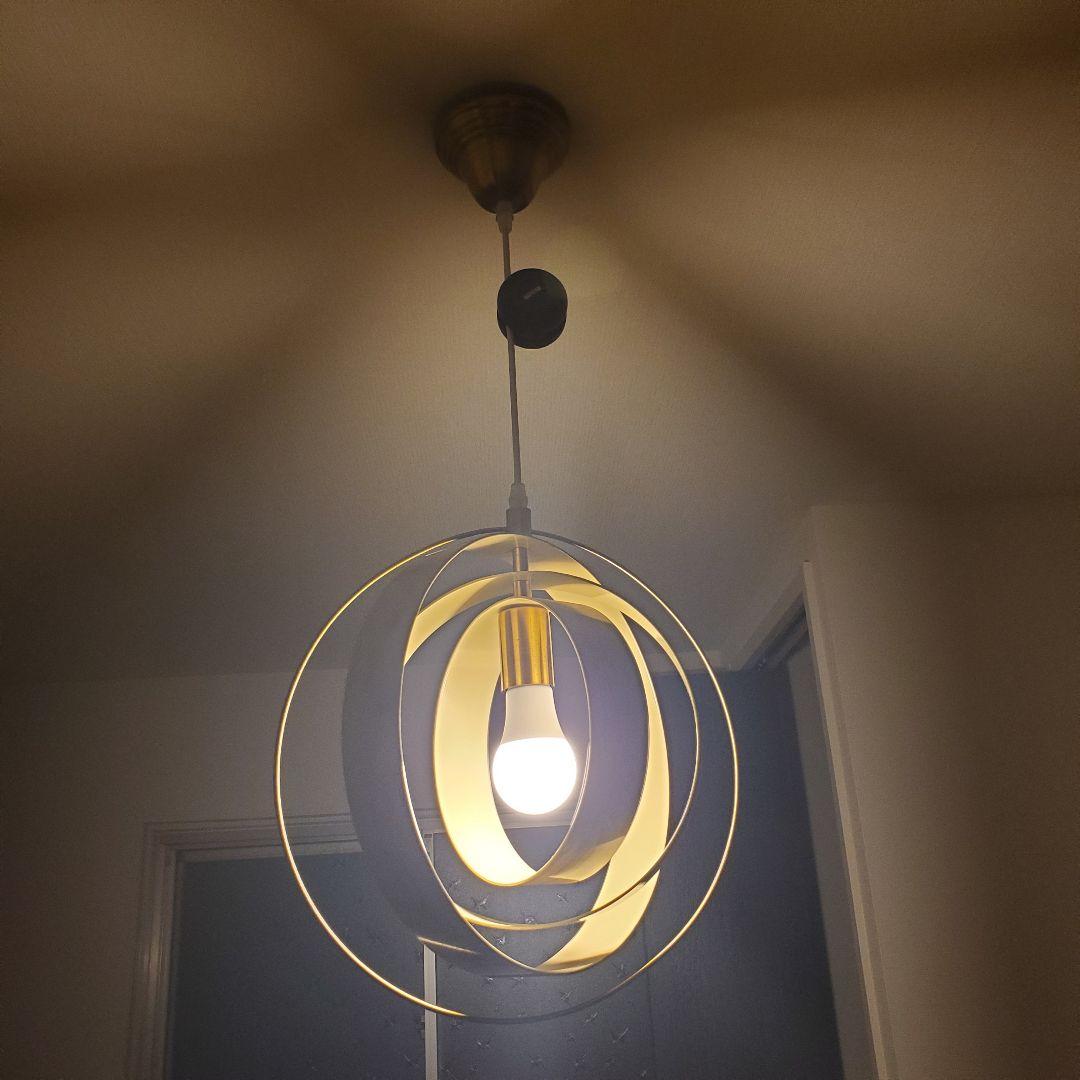 【電球付き】北欧モダン 天体モチーフ 3Dオービット ペンダントライト