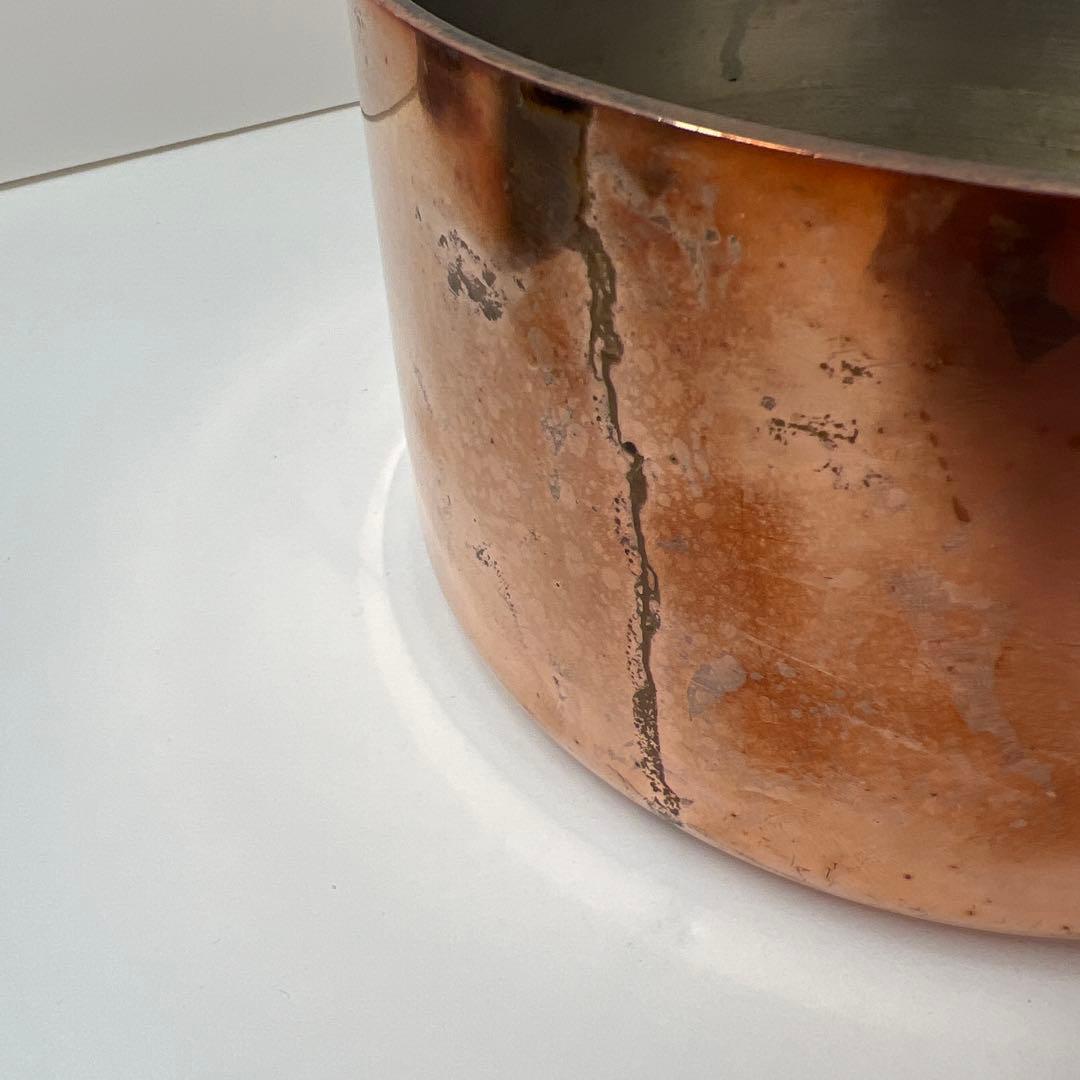 フランス製　銅鍋　18.5cm