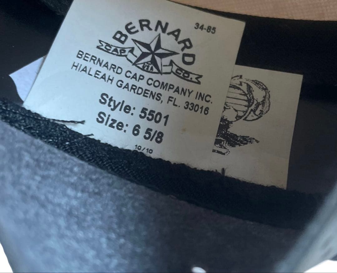 米軍USMC海兵隊ブルードレス用全天候型制帽6-5\8希少品