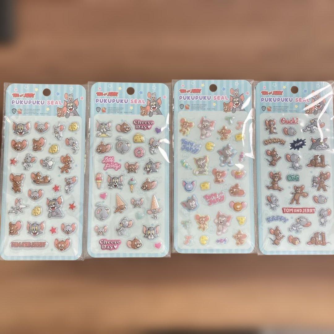 トムとジェリー PUKUPUKU SEAL 4パックセット - メルカリ