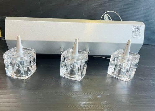 J【中古品】キシマ キューブ ペンダントライト(3灯タイプ) CC-40825