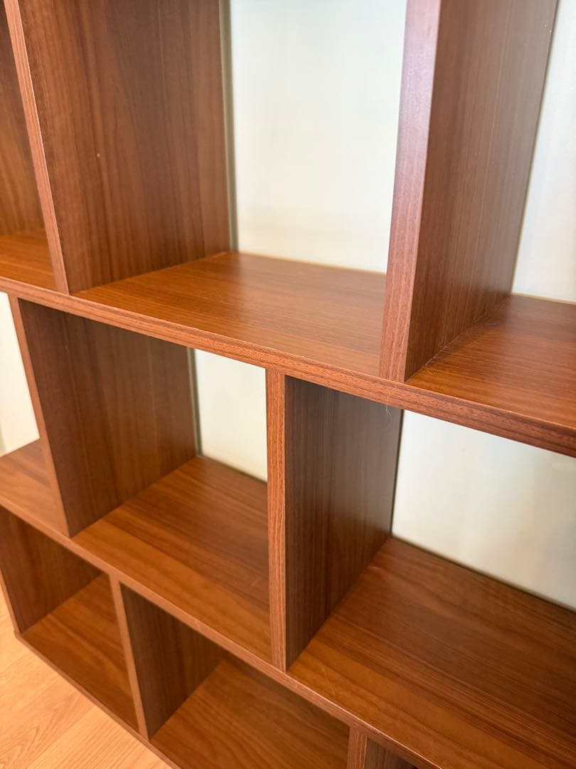 【送料込】arne ディスプレイラック 木製 完成品 オープンシェルフ